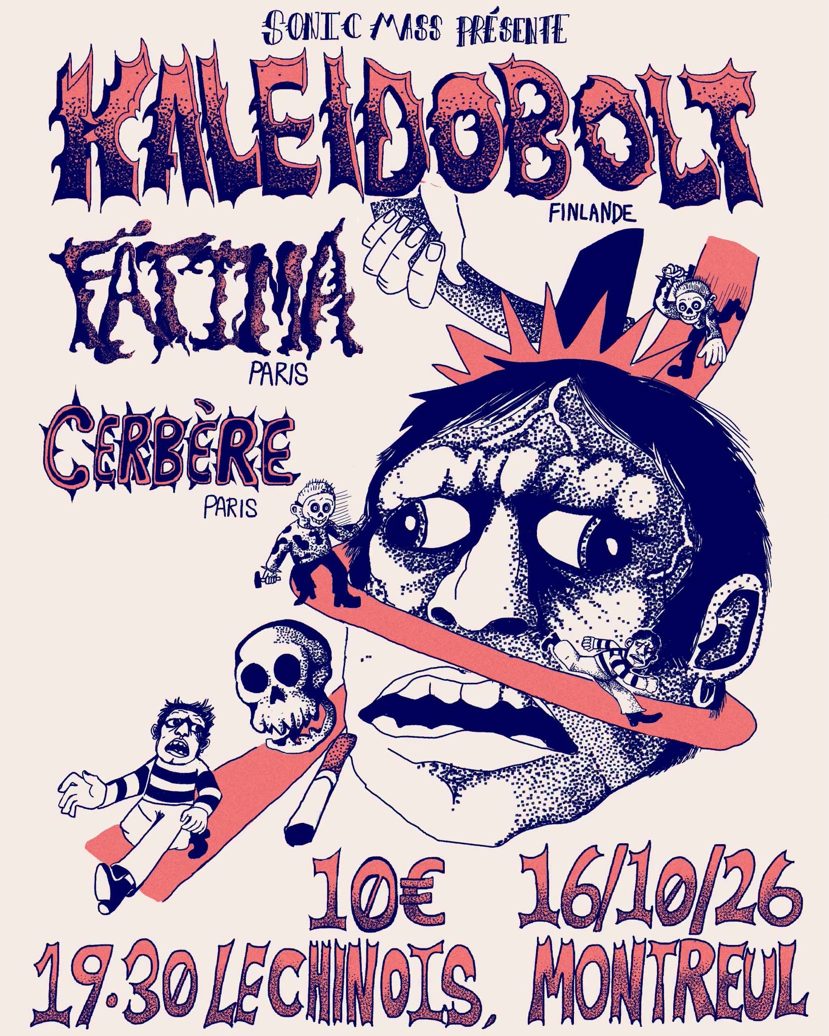 Flyer du concert du 16 octobre 2026 — Le Chinois