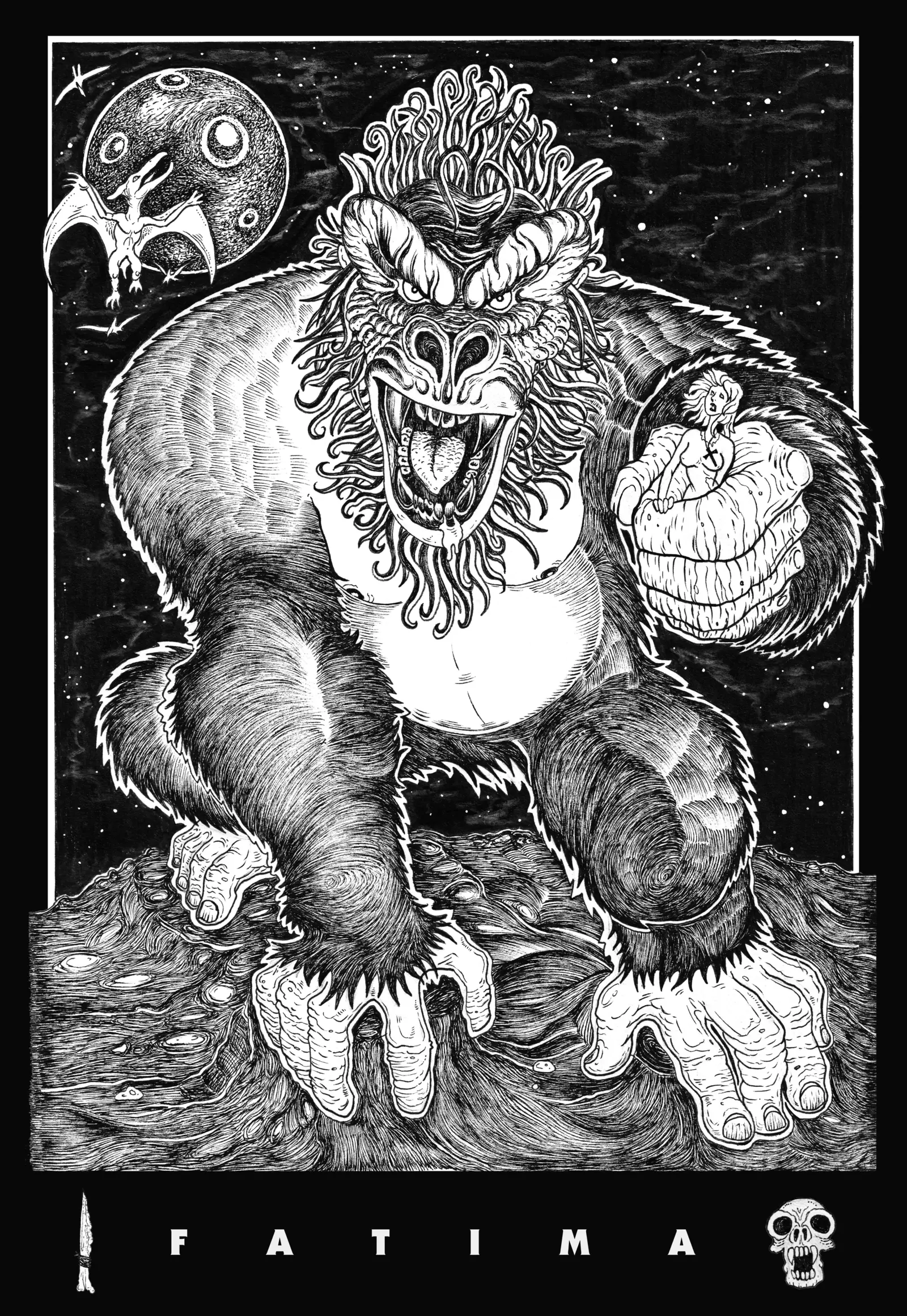 Primal T-shirt (Black)